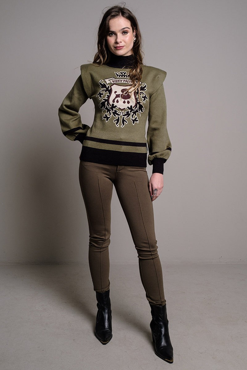 PANTALON 5 BOLSILLOS CAQUI