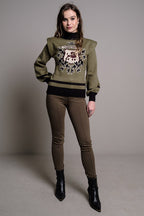 PANTALON 5 BOLSILLOS CAQUI