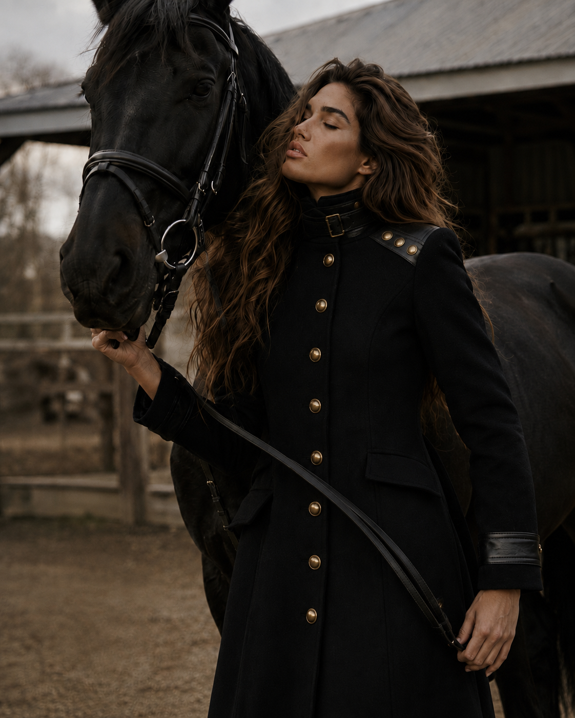 ABRIGO MILITAR NEGRO