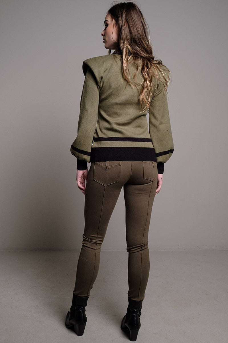 PANTALON 5 BOLSILLOS CAQUI