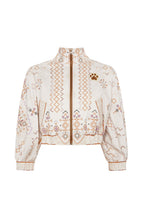 BOMBER ESTAMPADO PUNTO DE CRUZ