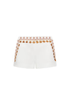 SHORT BLANCO PUNTO DE CRUZ
