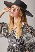 VESTIDO JOYA GASA CORTO