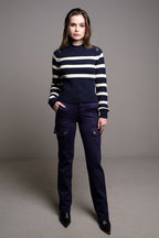 NAVY CARGO PANTS