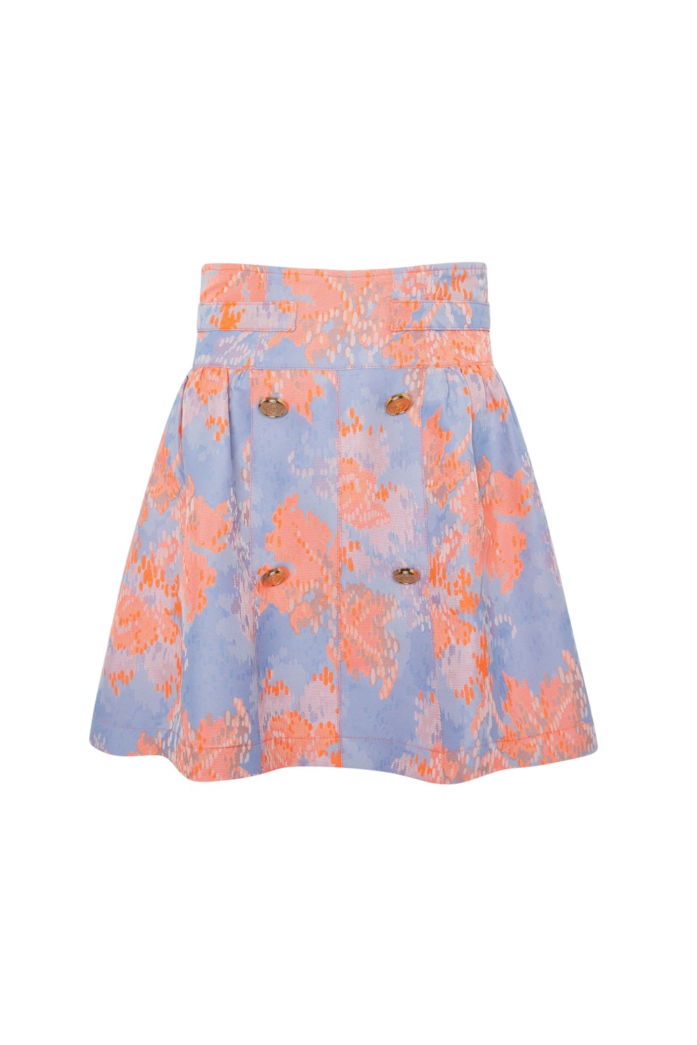 NEON JACQUARD SKIRT