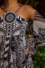 VESTIDO JOYA GASA CORTO