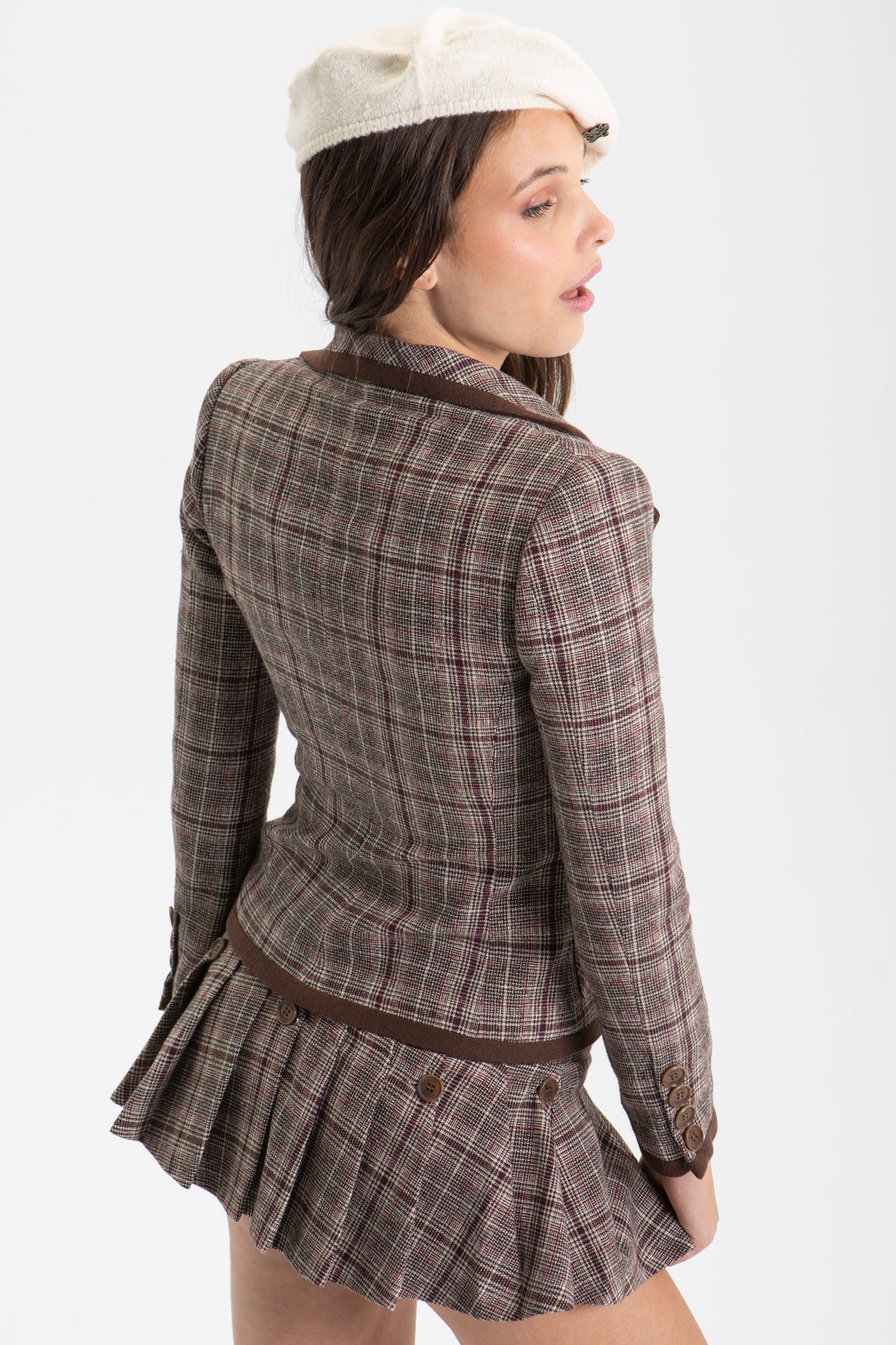 CHAQUETA CUADRO SCHOOL