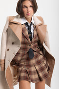 FALDA DE CUADROS TABLONES PREPPY