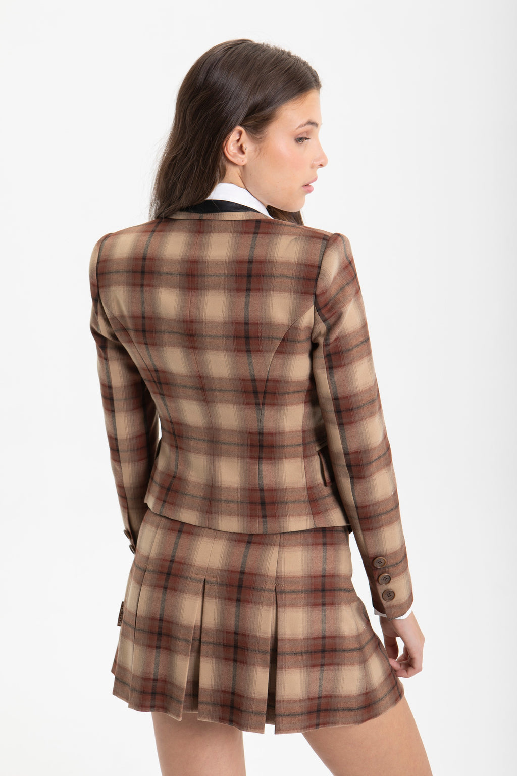 FALDA DE CUADROS TABLONES PREPPY