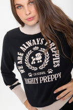 JERSEY NEGRO/CRUDO LETRAS PECHO