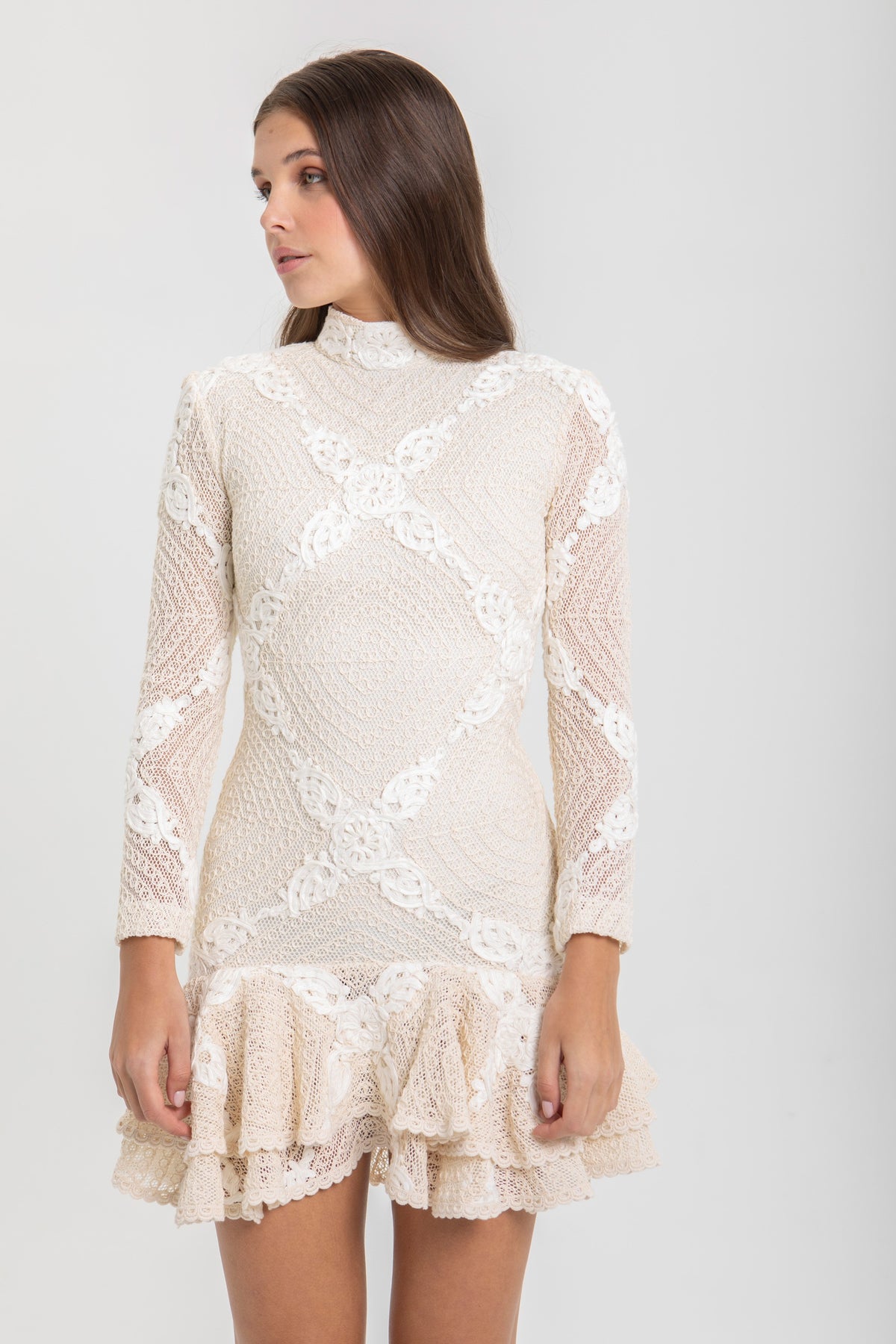 VESTIDO PUNTO CALADO