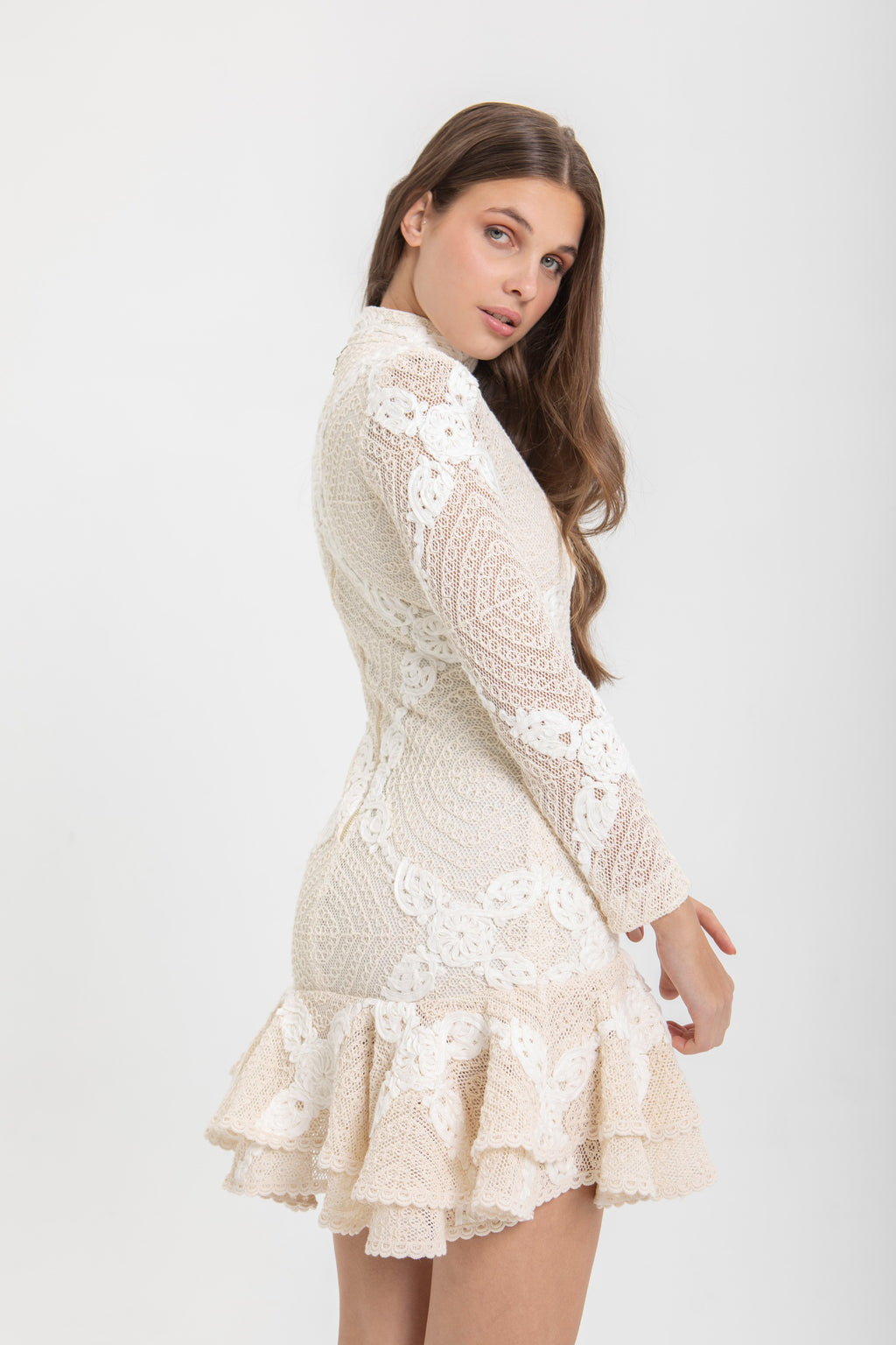 VESTIDO PUNTO CALADO