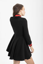 VESTIDO PUNTO NEGRO EVASÉ