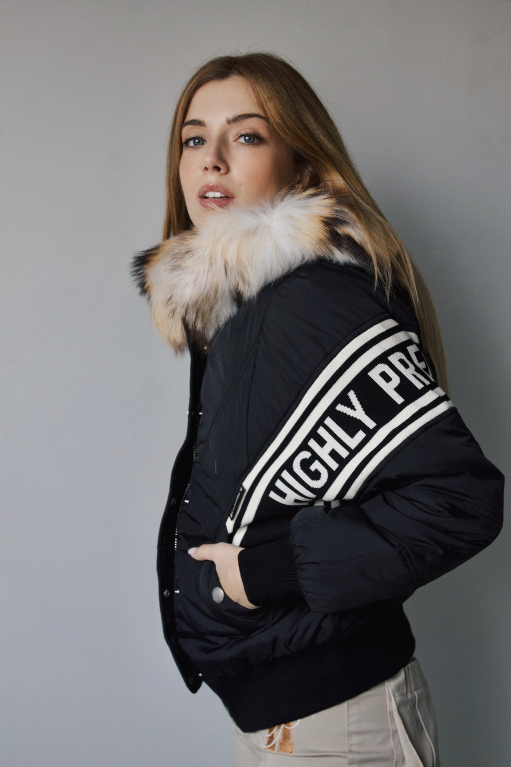 PARKA CENEFA HP NEGRO