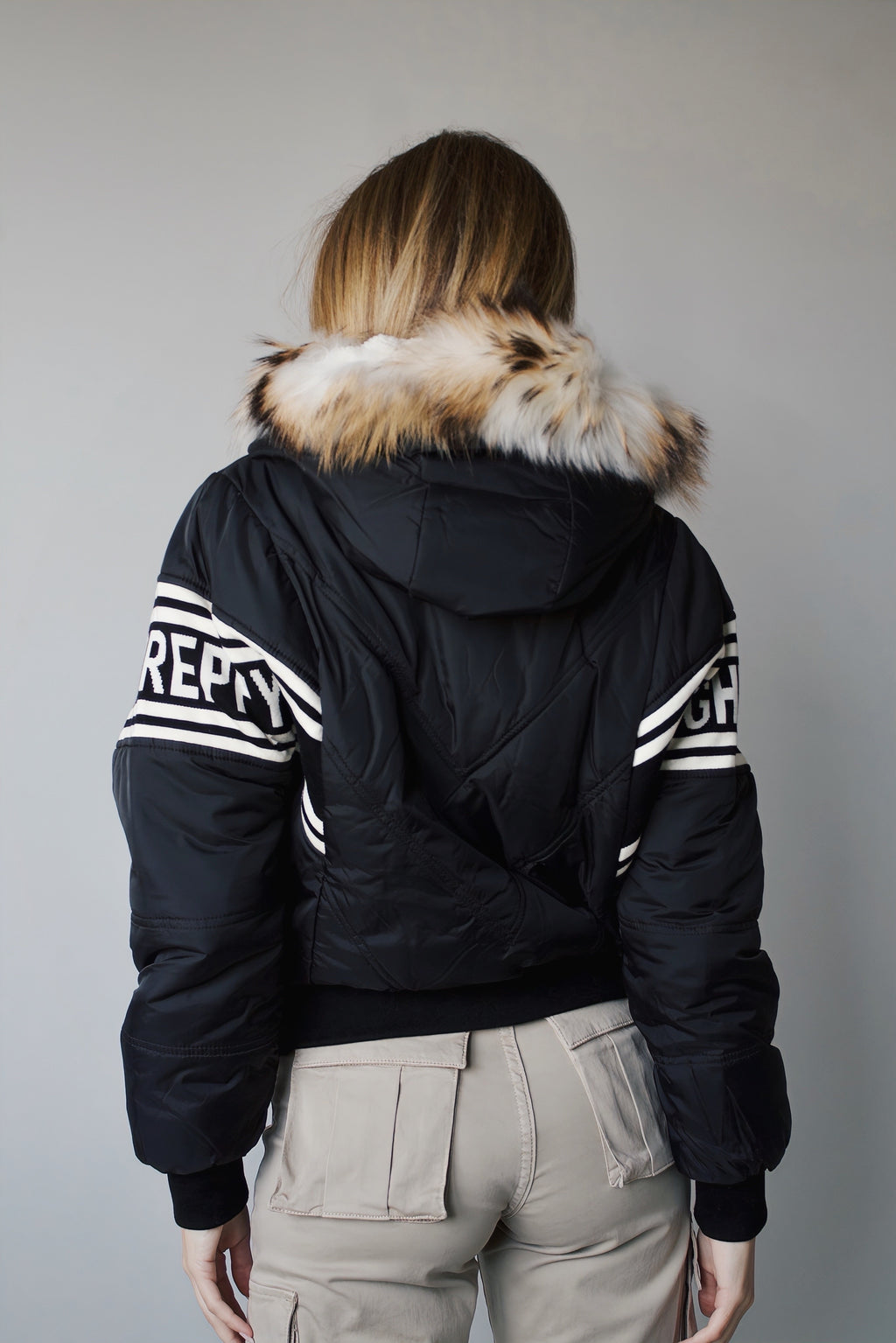 PARKA CENEFA HP NEGRO