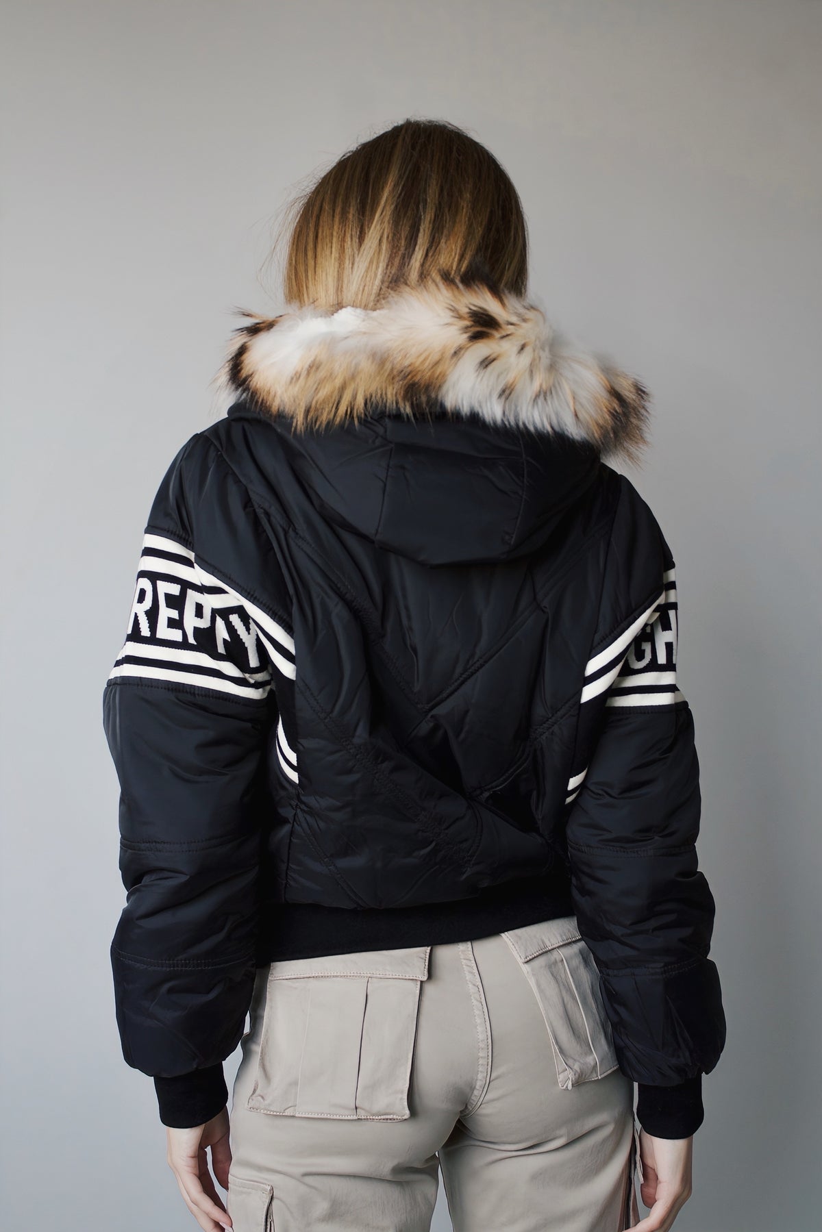 PARKA CENEFA HP NEGRO