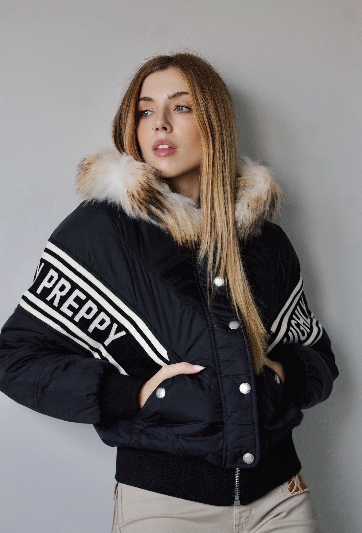 PARKA CENEFA HP NEGRO