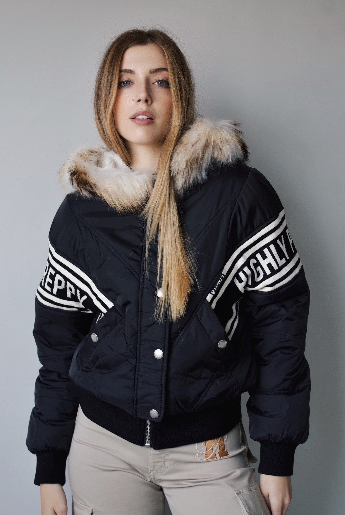 PARKA CENEFA HP NEGRO