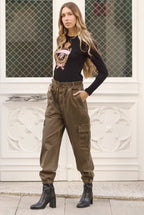 PANTALÓN CARGO KAKI