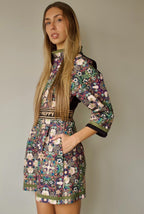 VESTIDO NEOPRENO FLOWERS