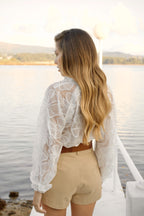 BLUSA ROMÁNTICA GASA