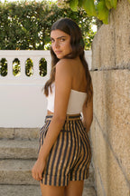 SHORT RAYA MARRÓN