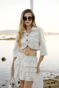 RUFFLE SKIRT