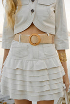 RUFFLE SKIRT