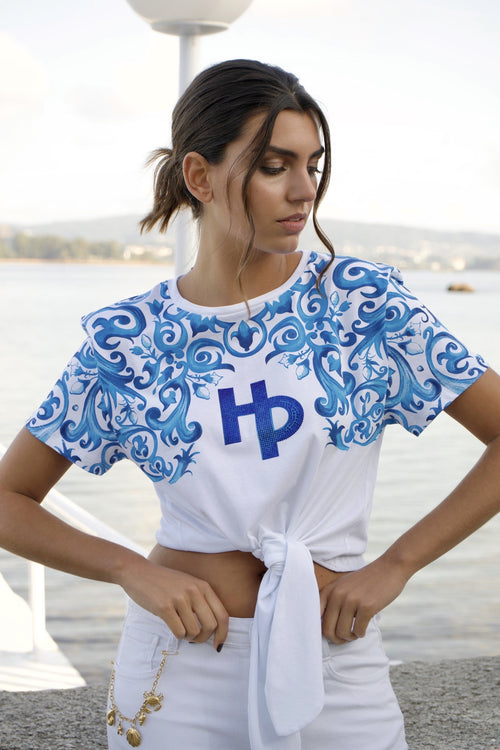 CAMISETA BLUE POSTALE