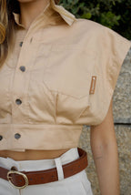 CAMISA BEIGE