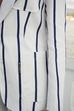 CHAQUETA LINO RAYA