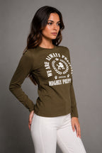 KHAKI OVERSIZE T-SHIRT