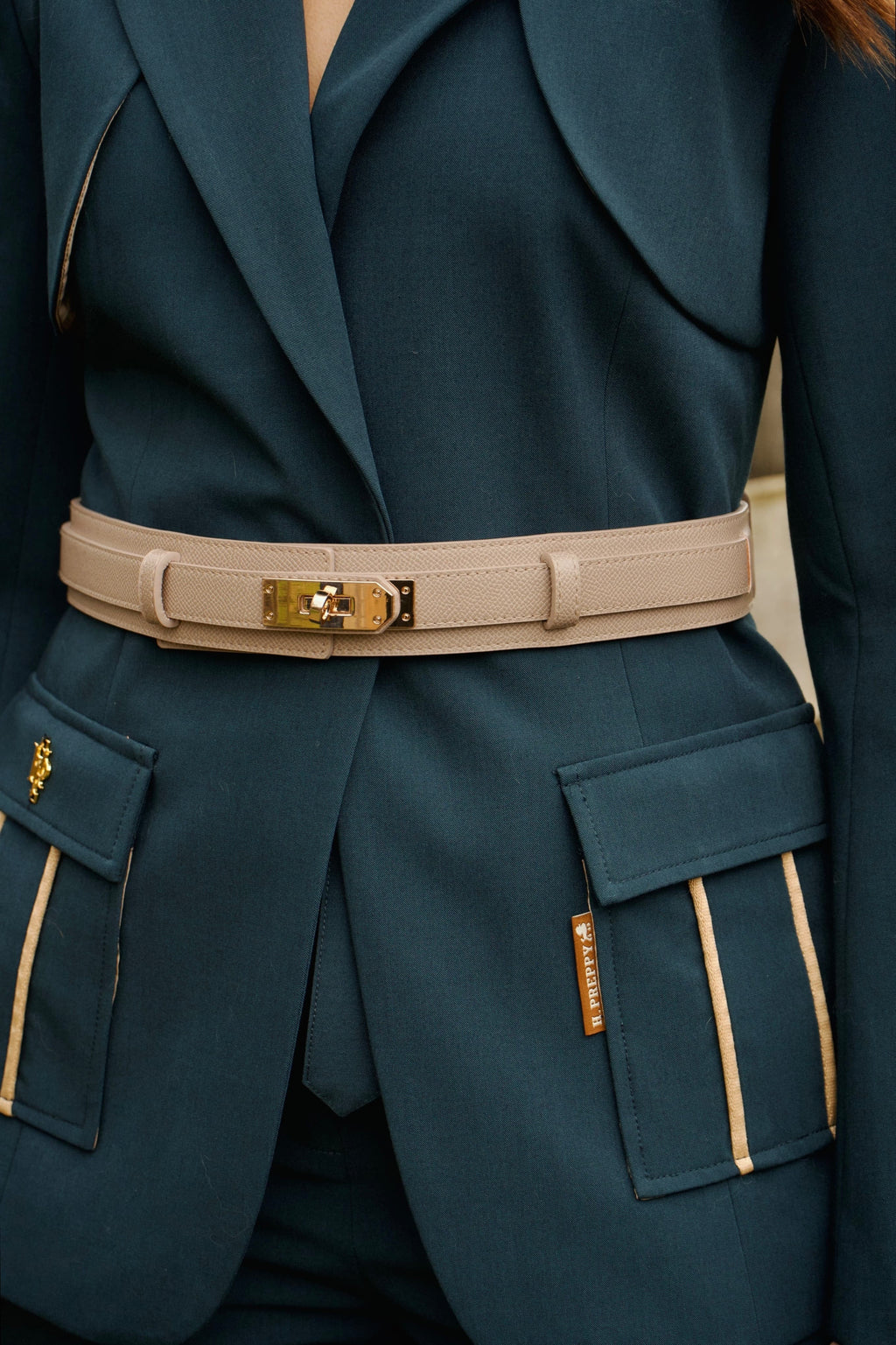 BLAZER VERDE AZULADO