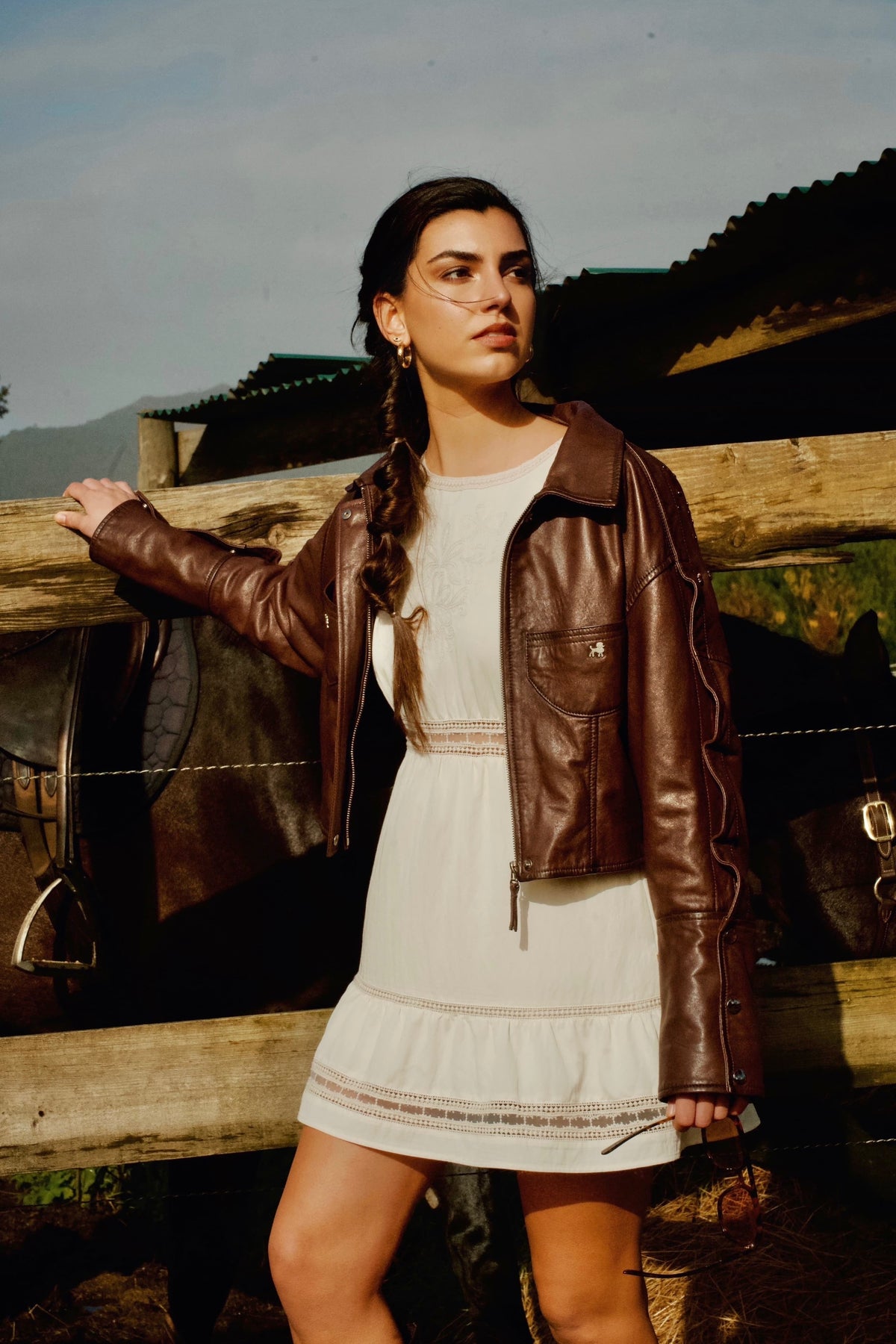 OVERSIZED LEATHER JACKET