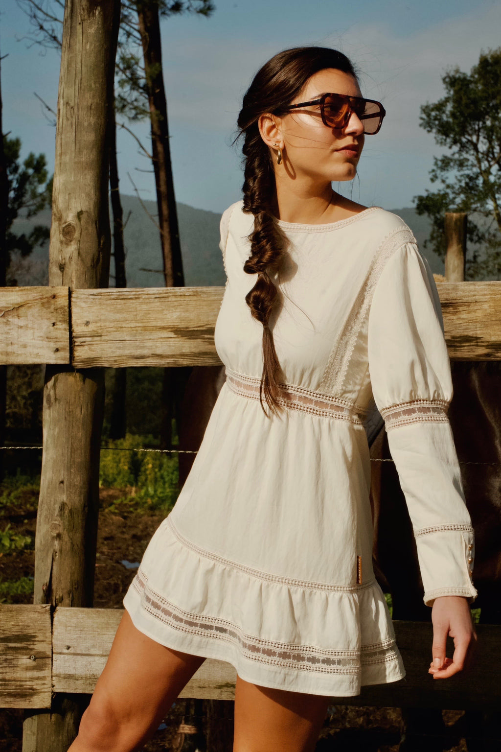 ECRU DRESS