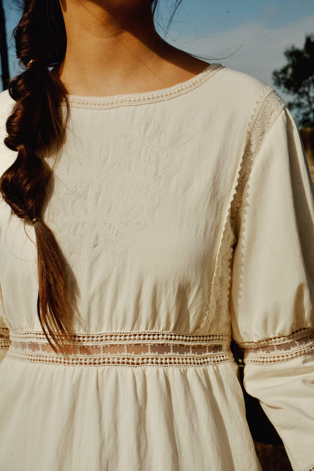 ECRU DRESS
