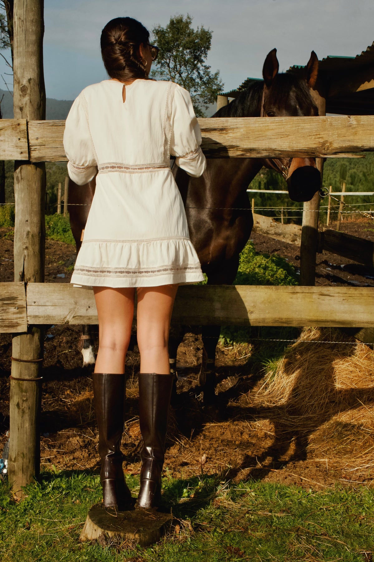 ECRU DRESS