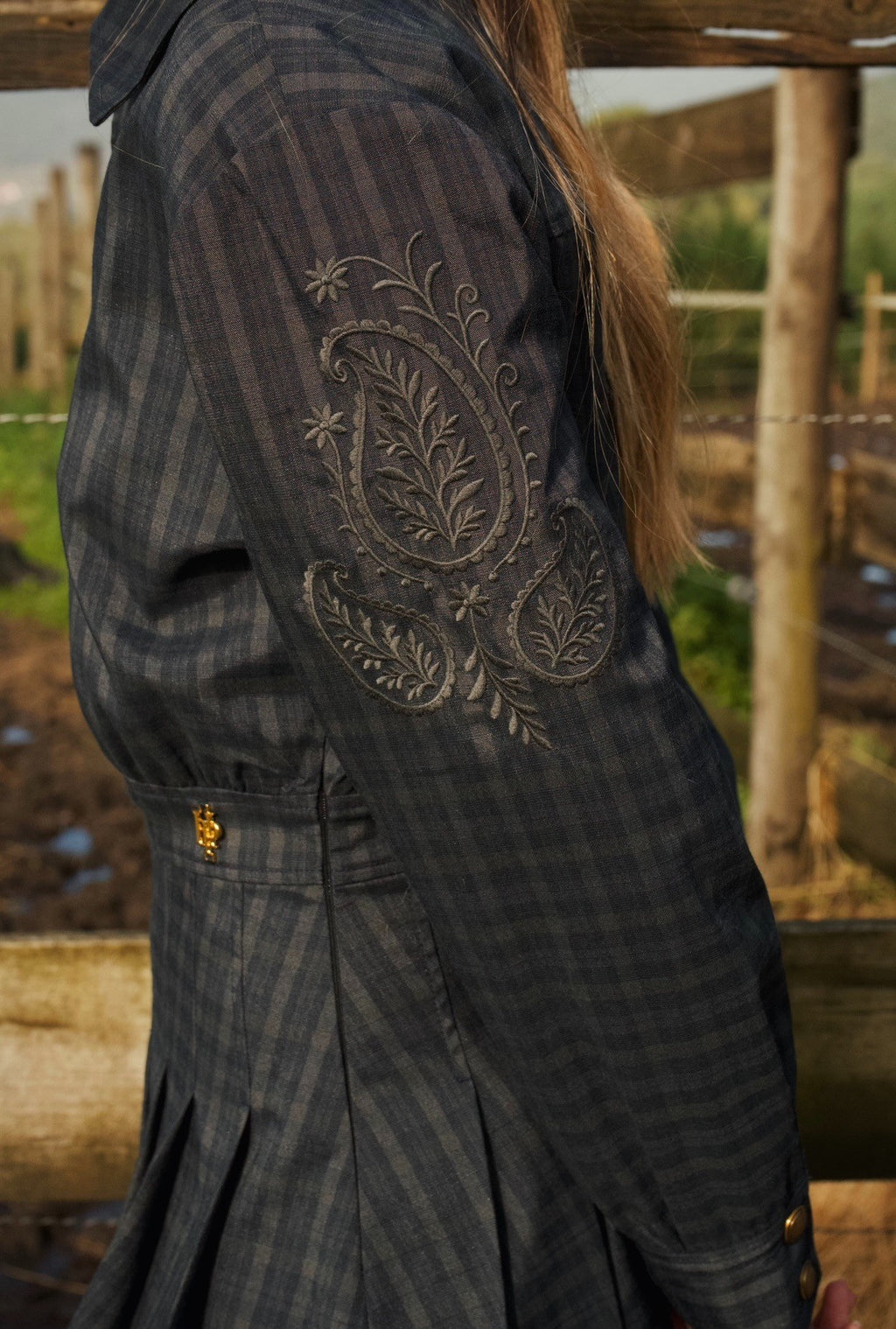 VESTIDO ESTAMPADO DE CUADROS