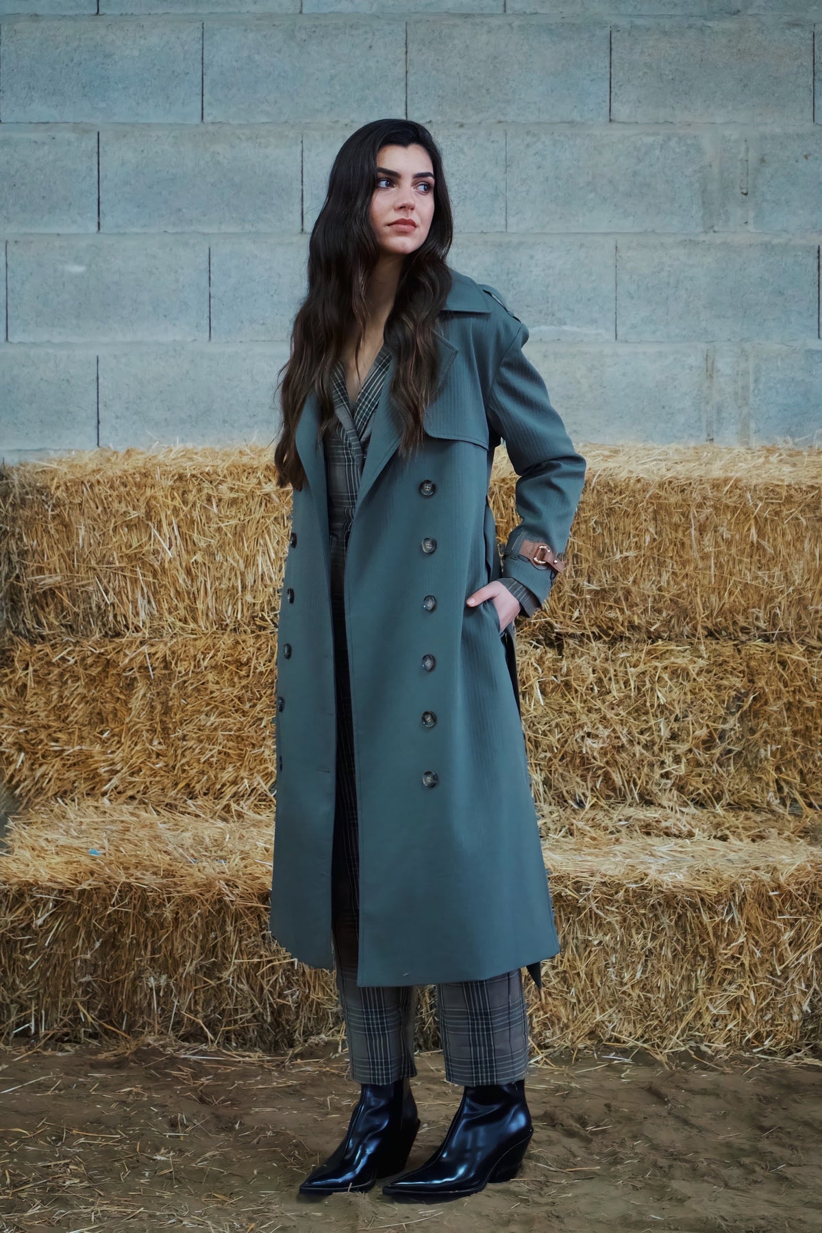 LONG TRENCH COAT