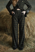 TARTAN TROUSERS