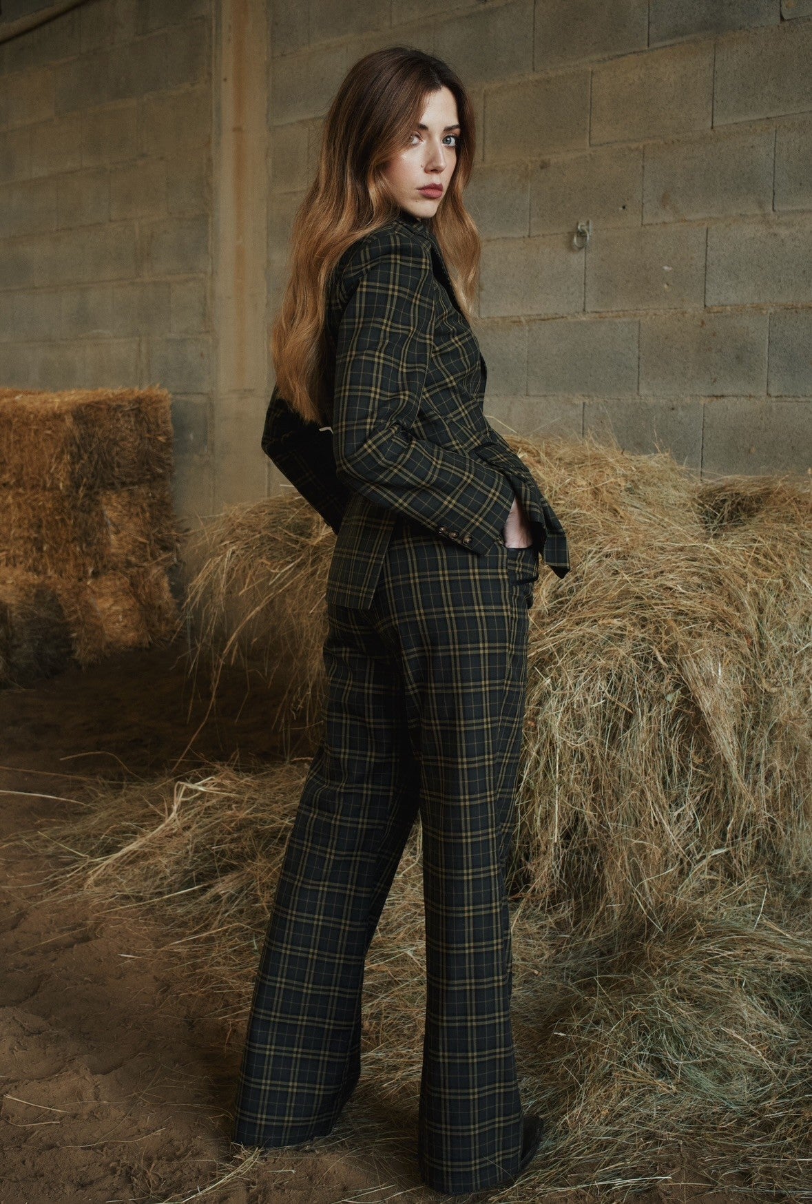 TARTAN TROUSERS