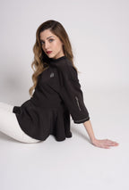 SUDADERA CUELLO REDONDO PUNTO ROMA