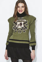 JERSEY HOMBRERAS ESCUDO CAQUI