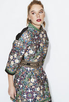 VESTIDO NEOPRENO FLOWERS