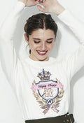CAMISETA BÁSICA ESCUDO CRUDO
