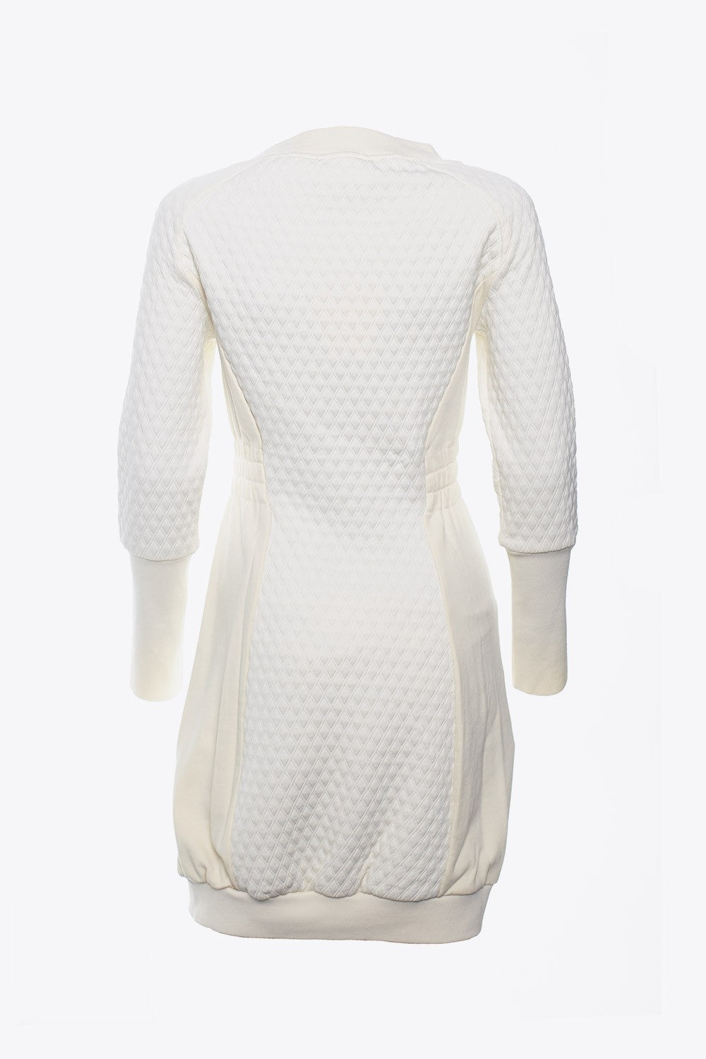 VESTIDO ACOLCHADO UNIVERSITY CRUDO