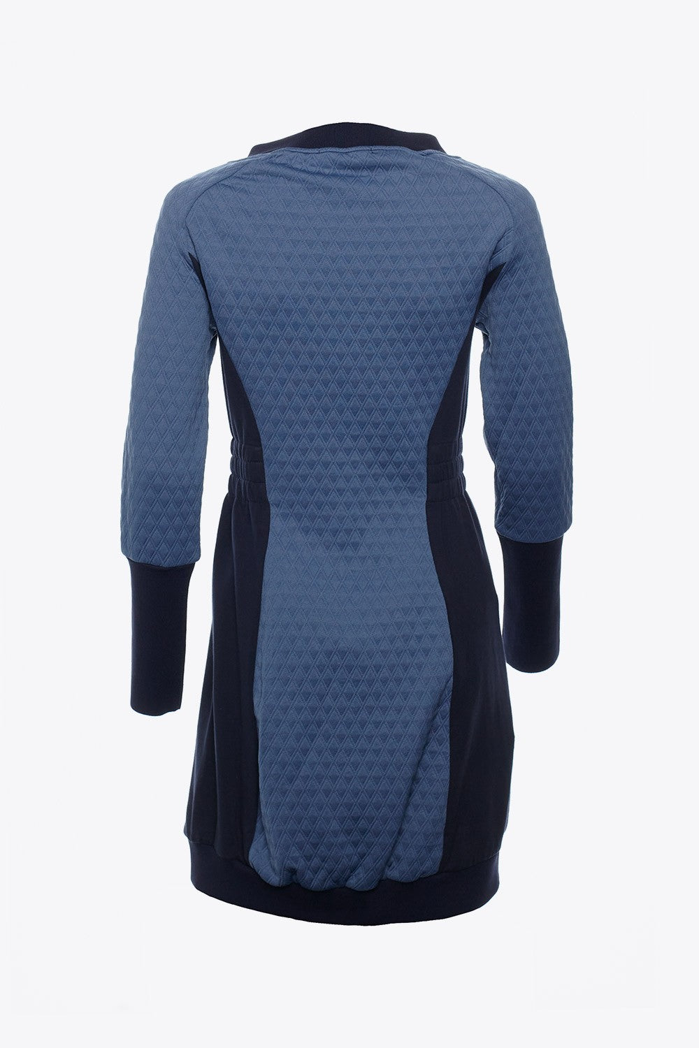 VESTIDO ACOLCHADO UNIVERSITY AZUL