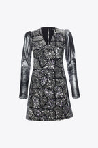VESTIDO COMBI LENTEJUELAS