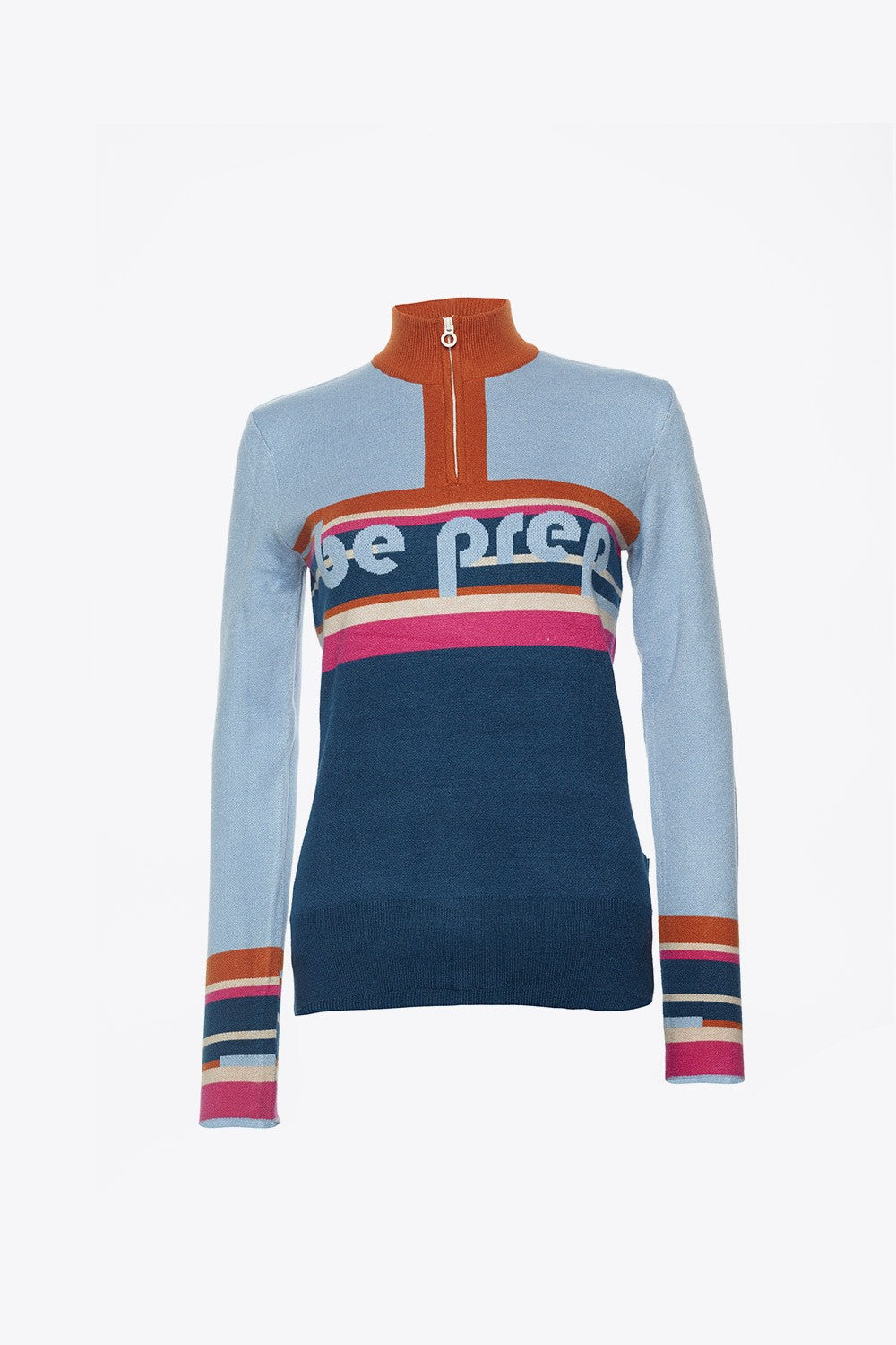 JERSEY COLOR BLOCK MARINO