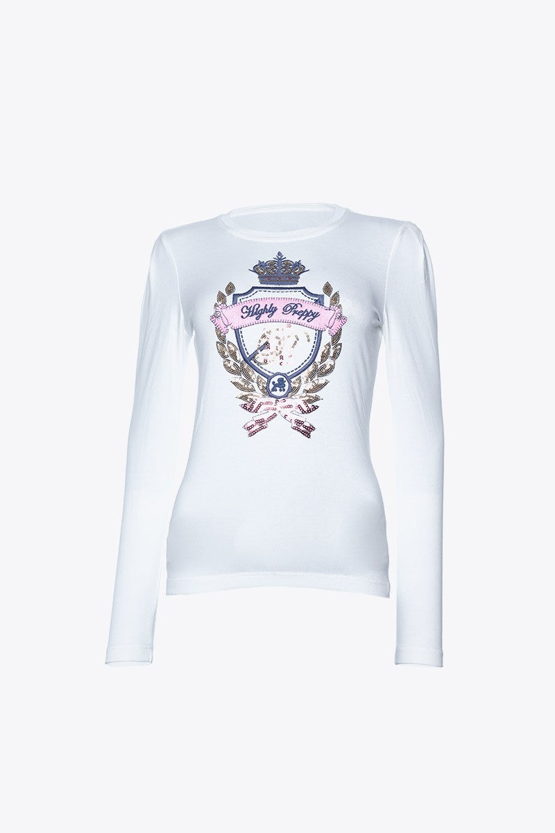 CAMISETA BÁSICA ESCUDO CRUDO